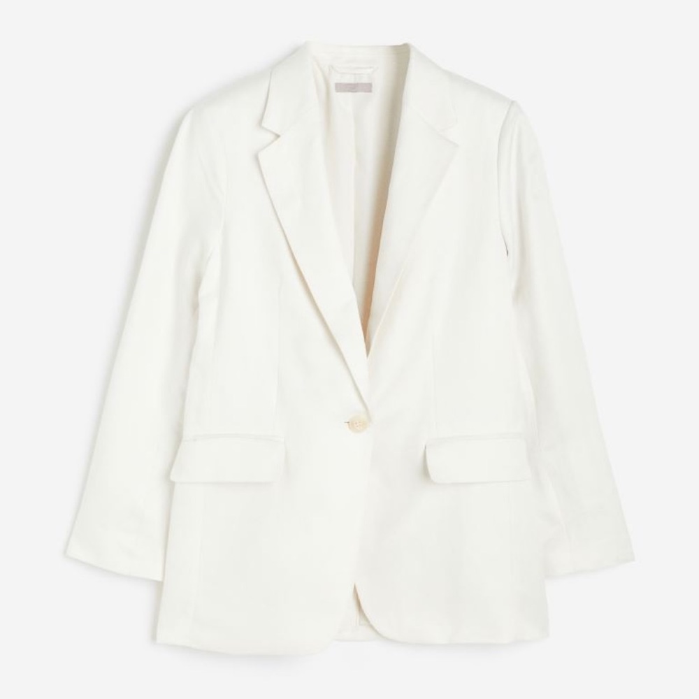 H&M Linen blend blazer